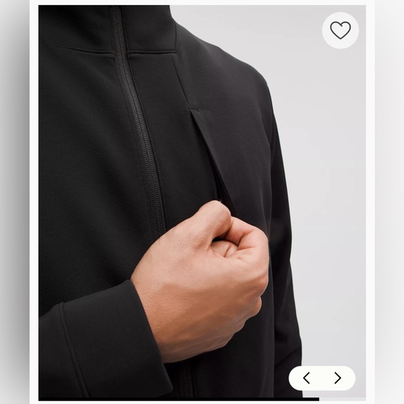 lululemon | sojourn jacket zip up track jacket black mens xxl - Picture 4 of 11